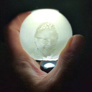 Lithopane Bauble