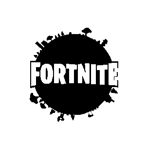 Fortnite Logo Sticker