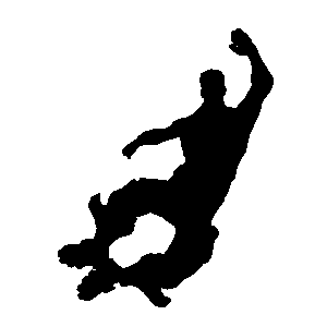 Fortnite Character Silhouette Sticker