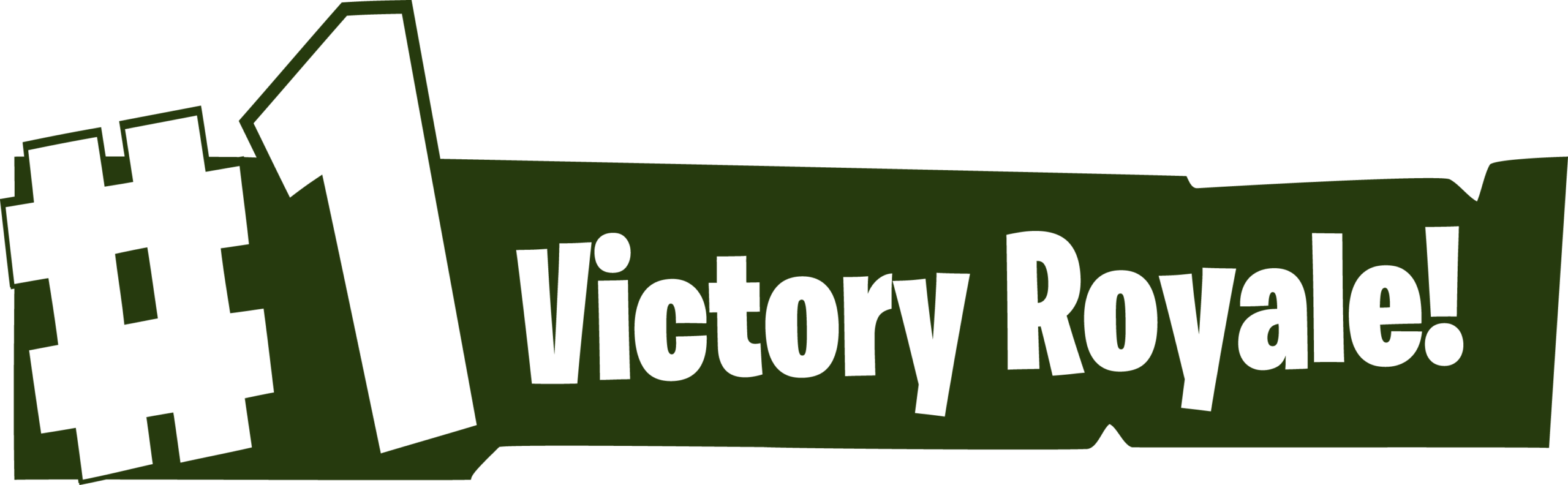 Fortnite '#1Victory Royale!' Sticker