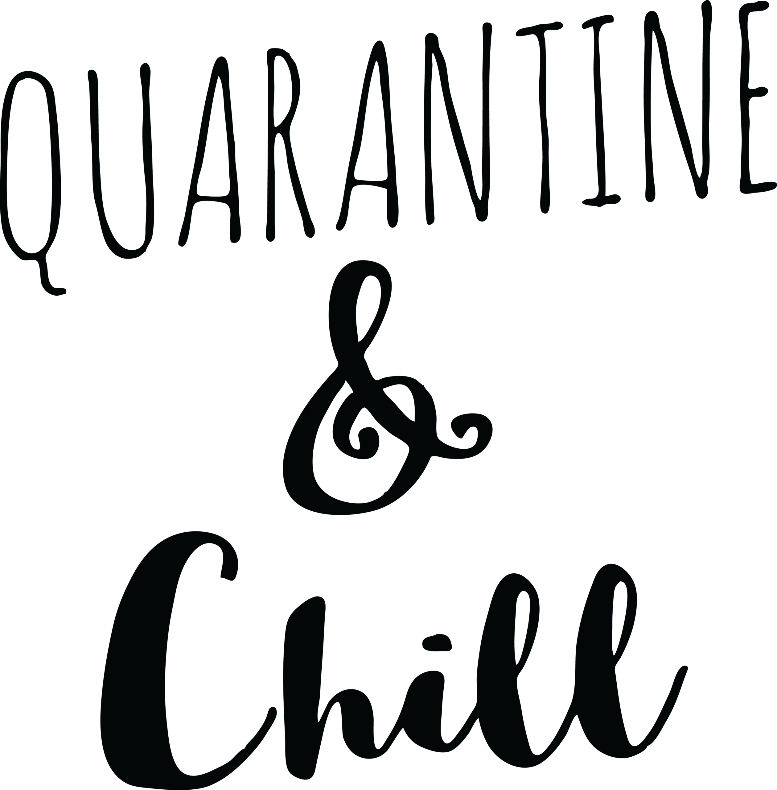 'Quarantine and Chill' Sticker